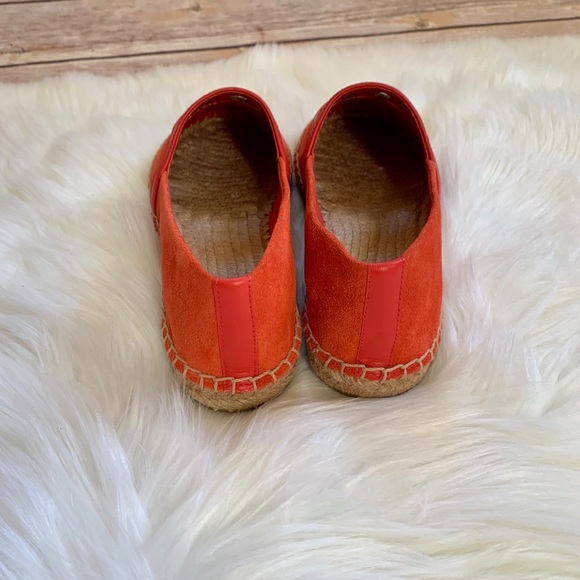 Tory Burch Red Canyon Suede Sidney Espadrille Flat - Picture 7 of 8